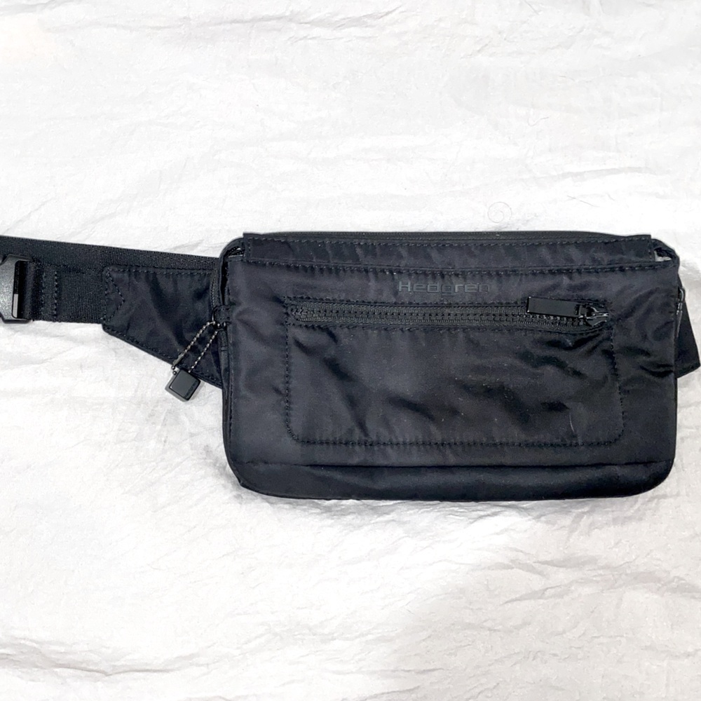Hedgren Asarum Waist Pack With RFID Pocket Black